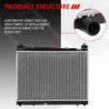 Dpi 2305 Factory Style 1-row Cooling Radiator Compatible With Scion Xa Xb Echo 00-06 Aluminum Core
