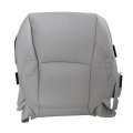 Passenger Leather Perforated Bottom Seat Cover Gray For Lexus Es350 2007 2008 2009 2010 2011 2012 Microfiber Front Side 