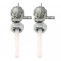 2pcs Gas Fuel Tank Petcock With Sediment Bowl For 5 5hp 6 163cc 196cc 168f Valve