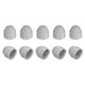 Nut Protection Cap 10pcs M4x7x9mm Plastic Hexagonal Screw Dome Acorn Hex Head Bolt Covers Waterproof Decorative Caps Grey 