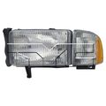Tyc 20-3017-78-1 For Dodge Left Replacement Head Lamp 