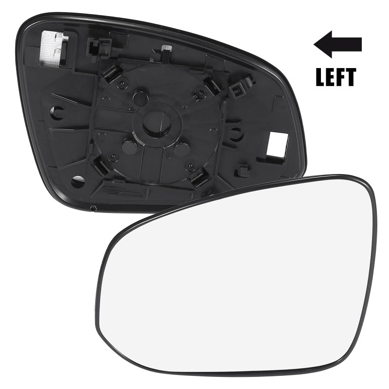 Car Rearview Left Side Heated Mirror Glass With Backing Plate 87961-42e90 For Toyota Rav4 2019-2022