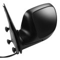 Black Driver Side View Mirror Smooth With Power Adjustment Heating Manual Folding Compatible For 2002 Chevrolet Avalanche 2500