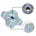 Gxywady 2 Rear Axle Wheel Hub W Nut Replacement For Honda Trx300 Trx300fw Fourtrax 300 2x4 4x4 1988 1989 1990 1991 1992