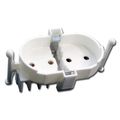 Vossloh Schwabe Lh0314 500106 2g11 4pin Cfl Horiz Skt W Front And Re 