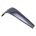 Gear Box Shift Control Panel Frame Cover With Carbon Fiber Knob Head Trim Cap Sticker