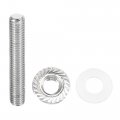 X Autohaux 10pcs Stainless Steel Exhaust Manifold Bolt Stud Hardware For Honda Acura B C D F H K Series Engines