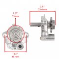 Caltric Oil Pump Assembly With Rotor Compatible Yamaha Yz450f Yz450 F 2006 2007 2008 2009 2010-2013