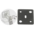 Accelerator Pedal Bearing Plate For 1968 To 1972 Oldsmobile Cutlass 442 W30 Stamped Steel Gray Phosphate Finish Inl14712 