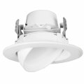 12 Watt 4 -inch Rotatable 950 Lumens Maxxima Led Retrofit Downlight Gimbal Neutral White 4000k Dimmable Energy Star 