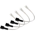 2 Pair Aftermarket Speaker Harness For Cadillac 2013 2020 Xts Plug And Play Copper Wire Cable Assembly Front Rear Doors