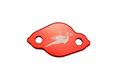 Outlaw Racing Billet Rear Master Cylinder Reservoir Brake Cap Red Cr Crf Kx Kxf Rm Rmz Yz Yzf Wr 
