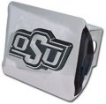 Amg Oklahoma State Premium Chrome Hitch Cover 