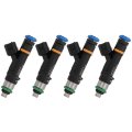 4 Holes Fuel Injector Set For 2008011 Ford Focus 2 0l And 2010 2011 Transit Connect 2 Piece High Performance Petrol Injectors