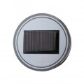 Fansipro 2 X Solar Led Light Car Cup Holder Mat Pad Drinks Coasters Atmosphere Lamps 72mm Blue 