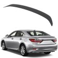 Rear Trunk Lip Spoiler Matte Black For Lexus Es300h And Es350 2013 To 2018 Abs Racing Wing Improved Aerodynamics Stability 