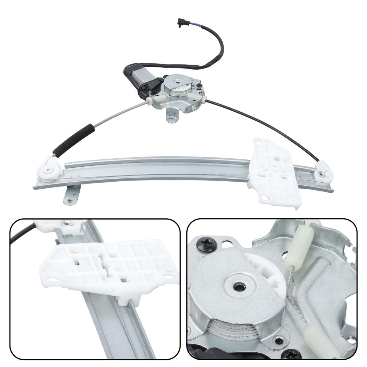 Power Electric Window Regulator With Motor Rear Right Side For Mitsubishi Mirage 1997 2001 Part Number 741 933