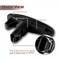 Eparts Full Led Fender Side Marker Light Turn Signal Lamp Assembly Replacement For Mitsubishi Lancer Evolution X Outlander