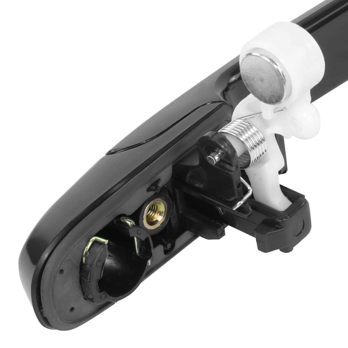Ho1915100 Factory Style Rear Exterior Car Tailgate Handle With Keyhole For Honda Cr-v 2002-2006 Smooth Black