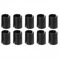 Uxcell 40pcs Wire Shelving Shelf Lock Clips Plastic For 1 Post Sleeves Replacements System Black