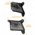Hecasa Led Fog Lights Compatible With 2019-2022 Chevy Silverado 1500 New Body Front Lamps Replacement For 84125494 84962680 Lh