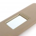 Ocpty Right Passenger Side Beigewindshield Sun Visor Mirror Replacement Fit For 2005-2014 Toyota Tacoma Without Sunroof