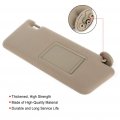 Ocpty Right Passenger Side Beigewindshield Sun Visor Mirror Replacement Fit For 2005-2014 Toyota Tacoma Without Sunroof