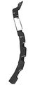 Sherman Replacement Part For Chevrolet Cobalt-pontiac G5 Front Driver Side Bumper Bracket Partslink Number Gm1066172 