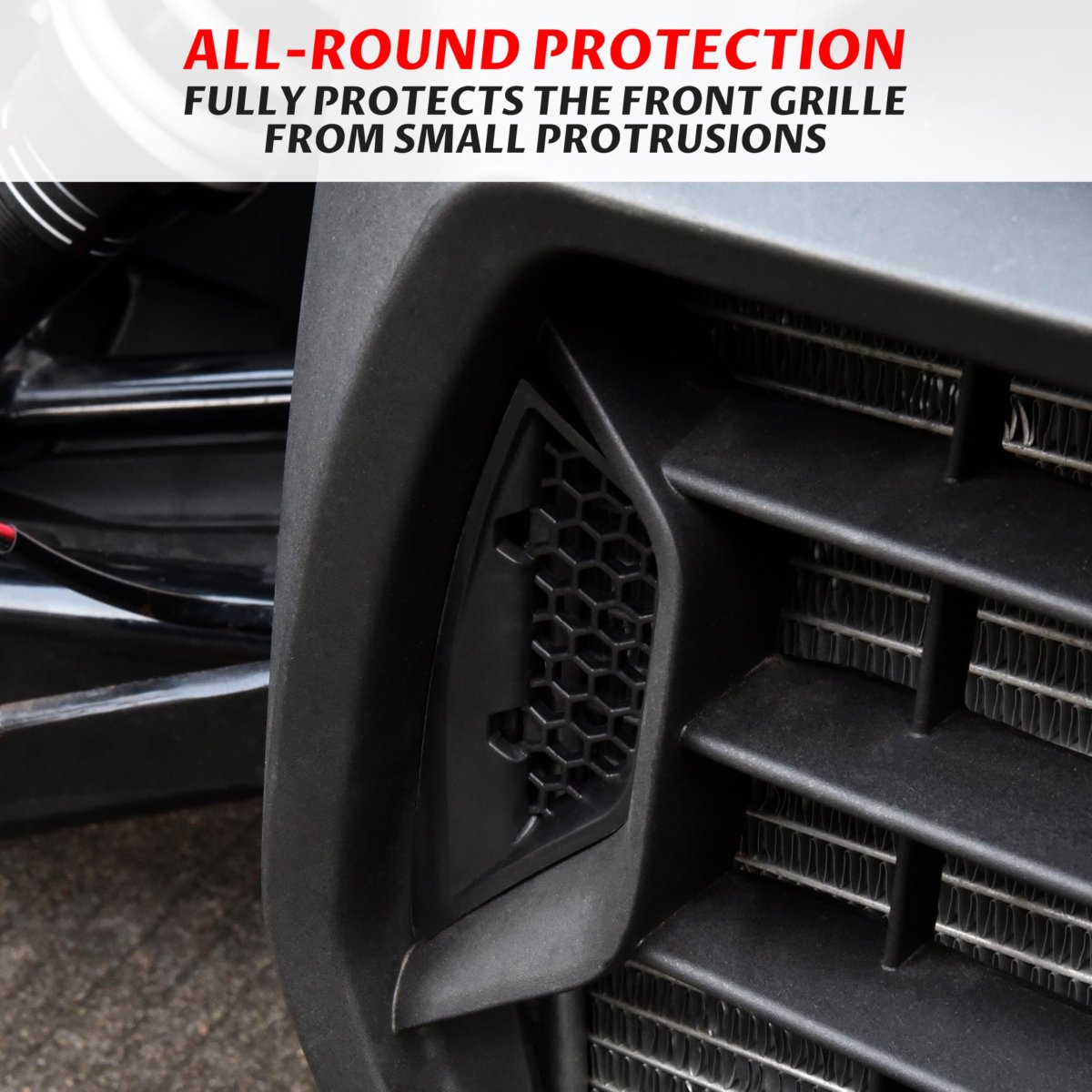 Grille Protection Inserts Kit For Can Am Ryker 600 900 Sport And Rally Edition All Models Snap In Installation Black Abs