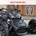 Grille Protection Inserts Kit For Can Am Ryker 600 900 Sport And Rally Edition All Models Snap In Installation Black Abs