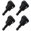 4 Pack 5113049aa Adjustable Front Windshield Wiper Washer Jet Nozzle Spray Assembly For 2008 To 2017 Chrysler Town And Country 