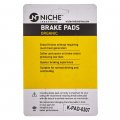 Niche Brake Pad Set For Honda Xr250r Xr600r Cr250r Cr125r Cr500r 45105-kz1-405 Front Organic 2 Pack