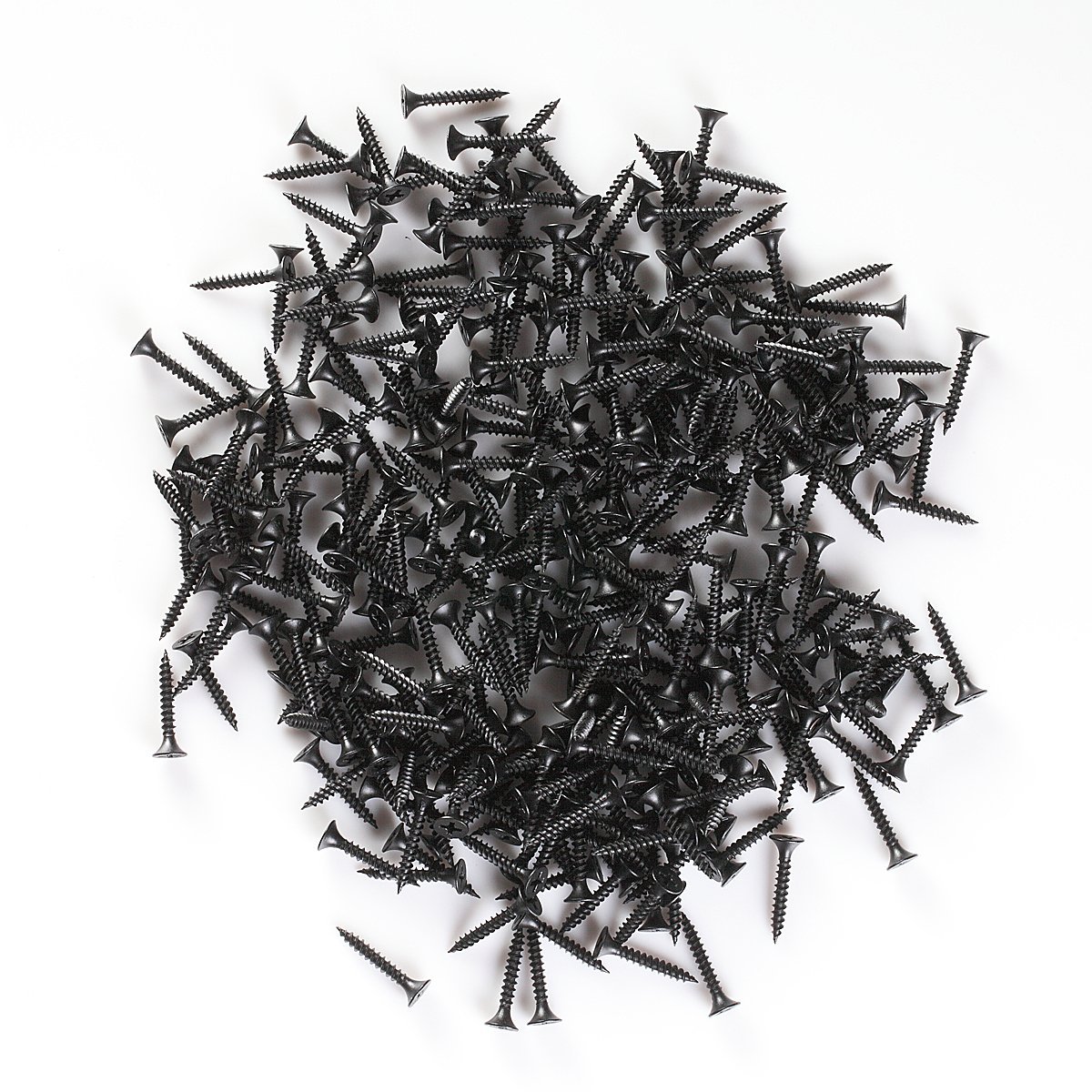 Drywall Screws 6x1 In Coarse Thread Sharp Point Phillips Bugle Head Black Oxide 500 Pieces