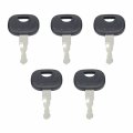 Neeseelily 5 Pcs Ignition Key 606 10221073 Eli80-0111 Lw10288887 At322699 Compatible With John Deere Track Loader 605c 655c