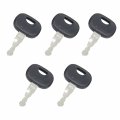 Neeseelily 5 Pcs Ignition Key 606 10221073 Eli80-0111 Lw10288887 At322699 Compatible With John Deere Track Loader 605c 655c