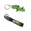 Motorcycle Embroidered Keychain 3d Rubber Ring For Ninja 250sl 300 400 650 1000 Ninja1000 Versys 1000 Keyring Key Chain Ker 