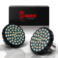 Mzs 1157 Turn Signal Led Bulb Running Light Kit Amber Upgraded Beads 2 Bullet Style W Dual Color Front Or Rear Compatible For 