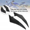 Topteng Tank Side Panel Cover Fairing Gas Trim Cowl For Yamaha Yzf R6 2008-2016
