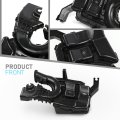 Air Intake Resonator Assembly For Nissan Sentra 2013 2014 2015 2016 2017 2018 Part Number 02egi1657abk Mt Black Polypropylene