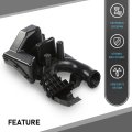 Air Intake Resonator Assembly For Nissan Sentra 2013 2014 2015 2016 2017 2018 Part Number 02egi1657abk Mt Black Polypropylene
