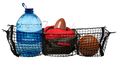 Zento Deals Black Mesh Three Pocket Trunk Cargo Organizer Storage Net