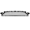 Pit66 Bumper Grille Textured Black Center Compatible With Benz C300 C400 C43 C450 2015-2018 Fit For Models Amg Styling Package 