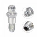 Uxcell Steel Straight Grease Fitting M6 X 1mm Thread Hydraulic Accessories 10pcs