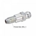 Uxcell Steel Straight Grease Fitting M6 X 1mm Thread Hydraulic Accessories 10pcs