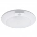 Maxxima 6 In Round Motion Sensor Led Ceiling Mount Light Fixture 5000k Daylight 700 Lumens Indoor Dome Ideal For Closet Hallway 