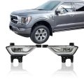 Left And Right Fog Lights Replacement For F150 2021 2022 Lamp Clear Lens Fo2592258 Fo2593258 