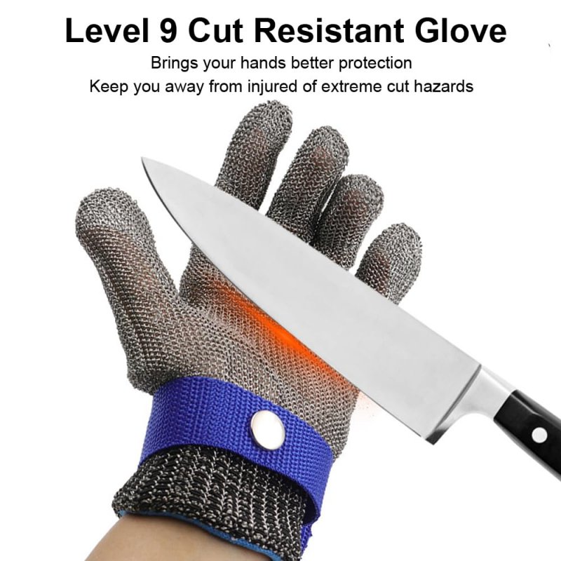 Sujayu Cutting Gloves Resistant Level 9 Proof Cut Work Kitchen For L