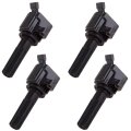 Ignition Coil 4 Pcs For Saab 9-7x 2l 2006-2009 Isuzu Ascender 2006-2007 Hummer H3t 3 7l 2009-2010 Buick Rainier Uf497 