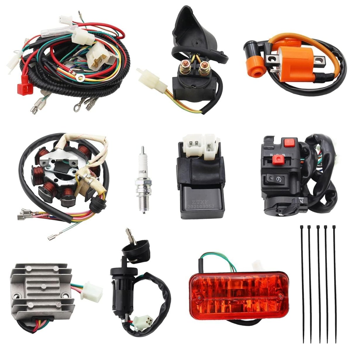 Pro Bat Complete Electrical 4 Stroke Wiring Harness Kit