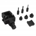 Motorcycle Chain Breaker Cutter Link Splitter Pin Remover Riveting Tool Removal Set Rivet Kits For 520 525 530 532 Drive Chains